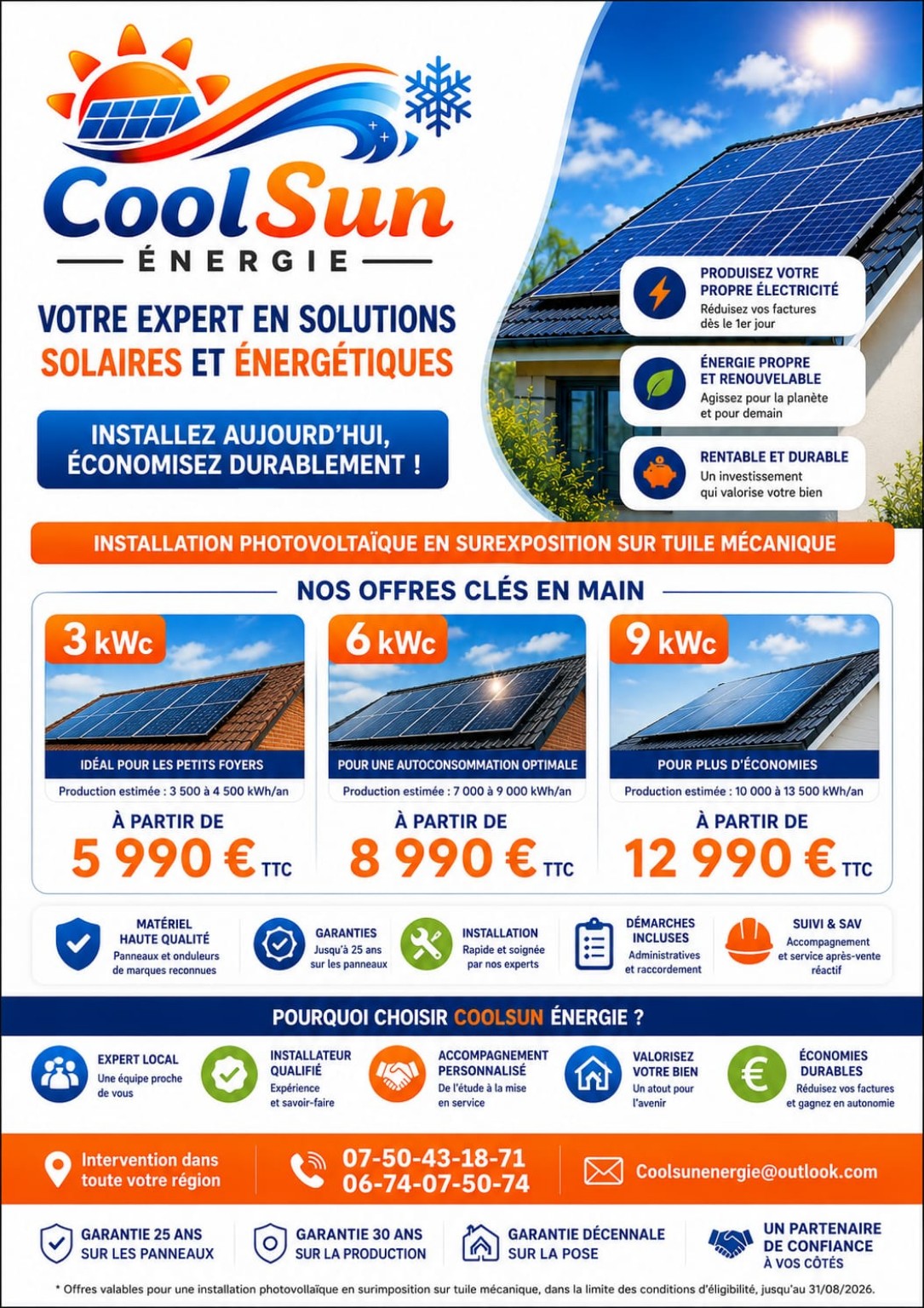 Offres photovoltaïques