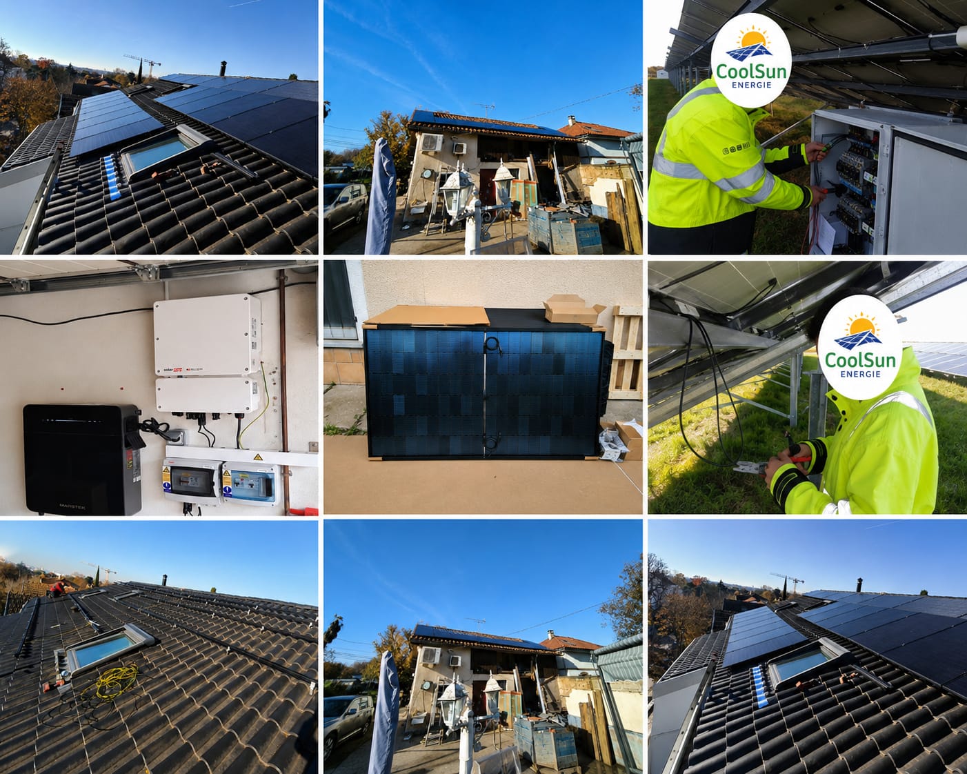 Galerie photovoltaïque CoolSun Energie