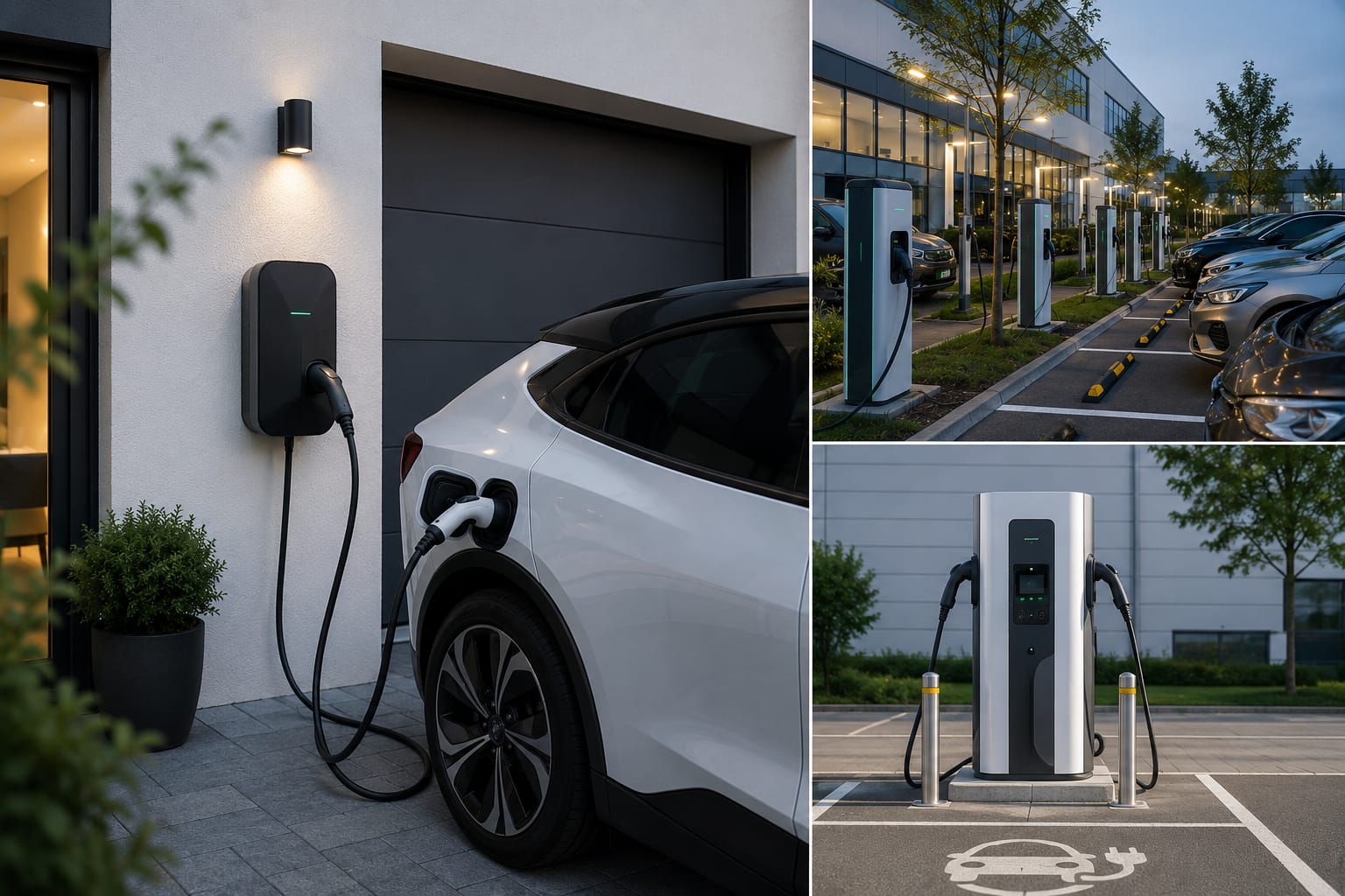 Borne de recharge véhicule électrique CoolSun